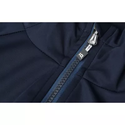 Kurtka damska ID softshell z kapturem 0837 185 g/m² - Navy (0837-NAVY)