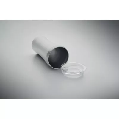 Kubek termiczny ze stali z recyklingu 160 ml OZ - Bialy (MO2326-06)