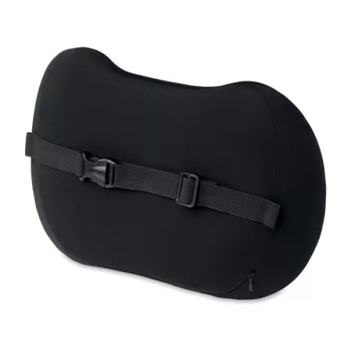Poduszka pod plecy z pamięcią kształtu NECKRES - Czarny (MO3132-03)