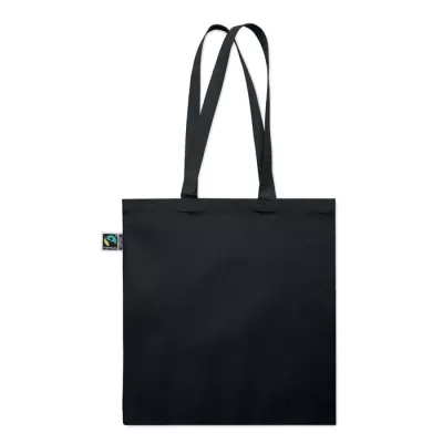Torba Fairtrade z klinem 180 g/m² OSOLE++ COLOUR - Czarny (MO2590-03)