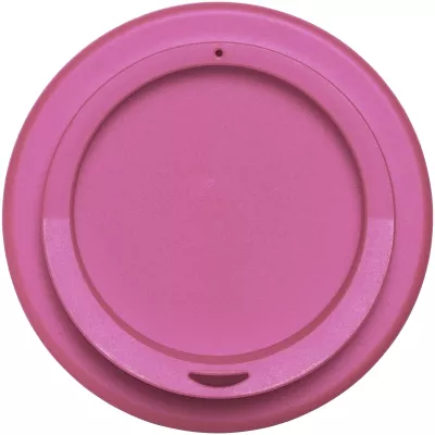 Kubek Americano Eco z recyklingu o pojemności 350 ml - Czarny-Różowy (21042204)