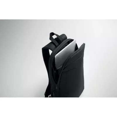 Plecak na laptop 16" rozszerzany z RPET XPANDA - Czarny (MO2753-03)