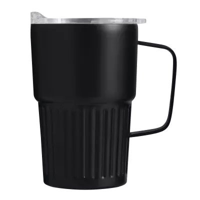Próżniowy kubek 450 ml WAVE HOLD - czarny (56-0304709)