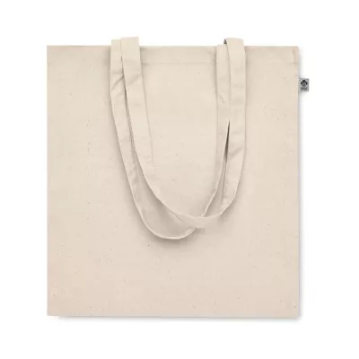 Torba na zakupy z bawełny organicznej 220 g/m² BENTE - Bezowy (MO2196-13)