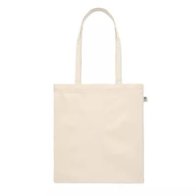 Torba na zakupy z bawełny organicznej 180 g/m² NUORO - Bezowy (MO6632-13)
