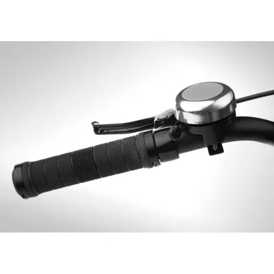 Dzwonek rowerowy aluminiowy RINGRING - Srebrny Blyszczacy (MO8539-17)