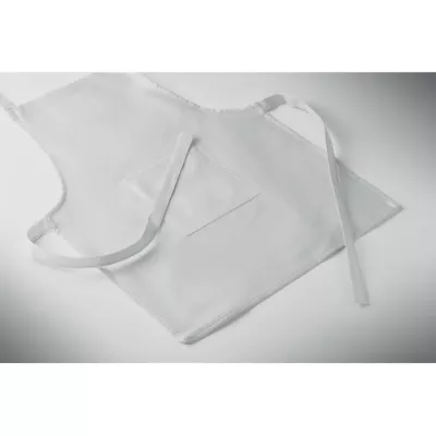 Fartuch i czapka kucharska dla dzieci 80 g/m² KID CHEF - Bialy (MO2826-06)