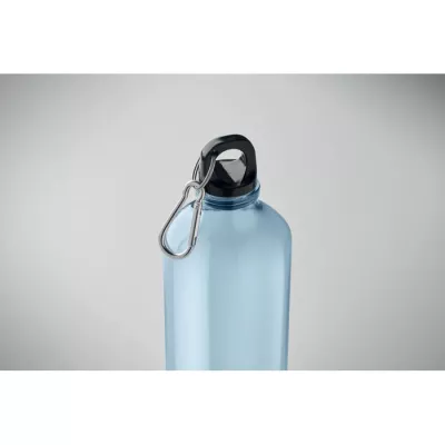 Butelka z RPET z karabińczykiem 750 ml MOSS RE750 - Przezroczysty Blekitny (MO2804-52)
