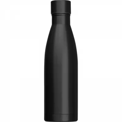 Butelka termiczna stalowa 500 ml BERND - czarny (6257303)