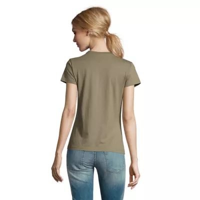 Koszulka damska 190 g/m² Sol's IMPERIAL WOMEN - Khaki (S11502-KH)