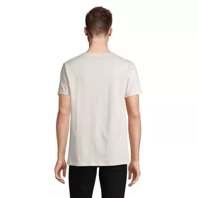 Koszulka unisex z dekoltem w serek Sol's REGENT V - Off-White (S04765-WW)