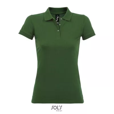 Polo damskie piqué 180 g/m² Sol's PERFECT WOMEN - Ciemno-Zielony (S11347-BO)