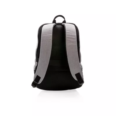 Plecak chroniący przed kieszonkowcami, plecak na laptopa - szary, czarny (P762.482)