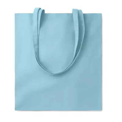 Torba bawełniana 38x42 cm 140 g/m² COTTONEL COLOUR + - Baby Blue (MO9268-66)