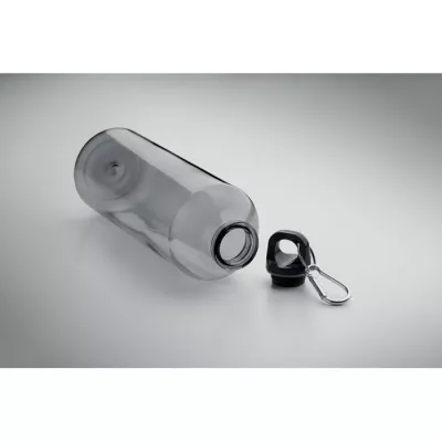Butelka z RPET z karabińczykiem 750 ml MOSS RE750 - Przezroczysty Szary (MO2804-27)