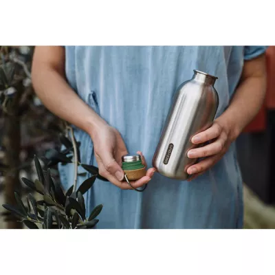 Butelka sportowa 600 ml Black+Blum - olive green (P439.1227)