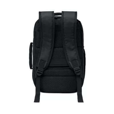 Plecak kabinowy z RPET na laptop 15" FLYSAFE - Czarny (MO2840-03)