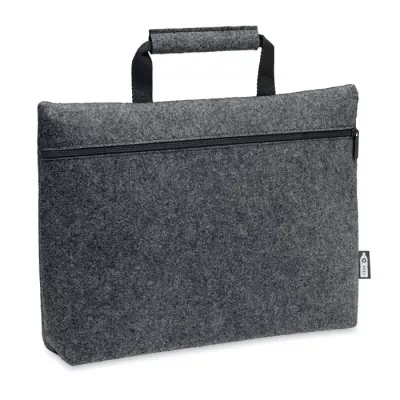 Torba na laptopa 15" z filcu RPET TAPLA - Kamienny Szary (MO6718-15)