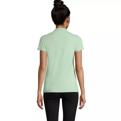 Polo damskie organiczne 170 g/m² Sol's PLANET WOMEN - Frozen Green (S03575-GN)
