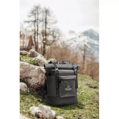 Plecak rolltop z tarpauliny JAYA BAG - Czarny (MO6939-03)
