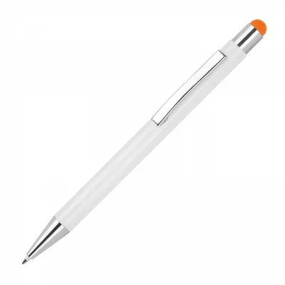 Długopis aluminiowy touch pen soft touch JEAN - pomarańczowy (1323810)