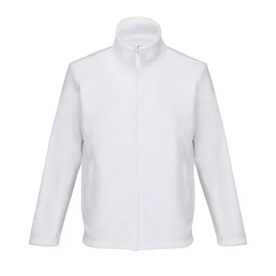 Polar rozpinany z recyklingu Sol's NITRO - Bialy (S04759-WH)