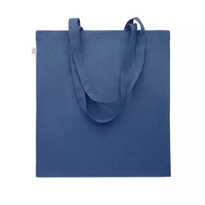 Torba z bawełny z recyklingu 140 g/m² VIVEKA COLOUR - Niebieski (MO2302-37)