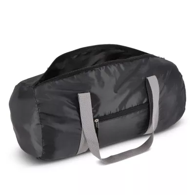 R-PET 190T lekka torba sportowo-podróżna 48 x 23 x 23 cm 20 l - czarny (LT95364-N0002)