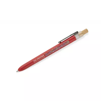 Długopis z odpadów ocean bound OCEANO - czerwony (19740-04)