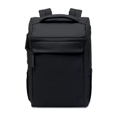 Plecak na laptop 15" z PU BOULDER - Czarny (MO3122-03)