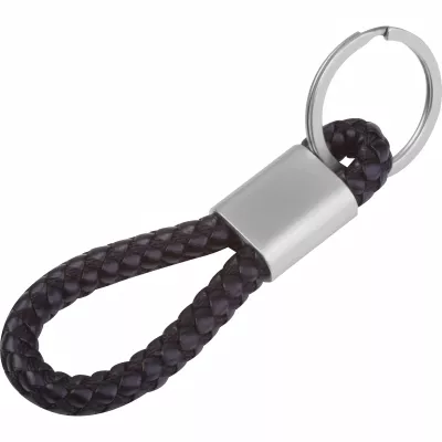 Brelok z PU ERNEST - czarny (9546603)