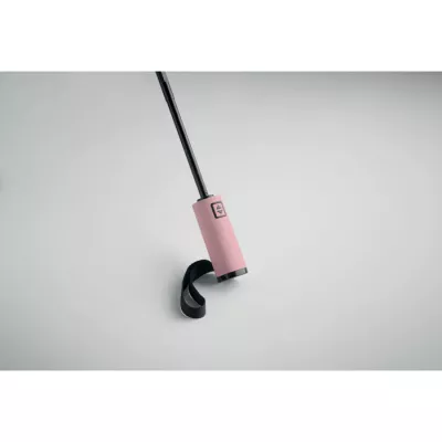 Parasol odwrotny składany 23" z RPET AGUMBE - Dziecięcy Róż (MO2925-11)