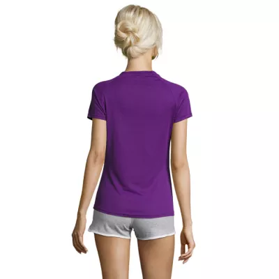 Koszulka sportowa damska 140 g/m² Sol's SPORTY WOMEN - Dark Purple (S01159-DA)