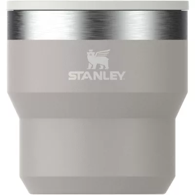 Termoizolowany kubek kempingowy Stanley Stay Hot 295 ml ze stali nierdzewnej, umożliwiający wkładanie kubków jeden w drugi - Szary (10097382)