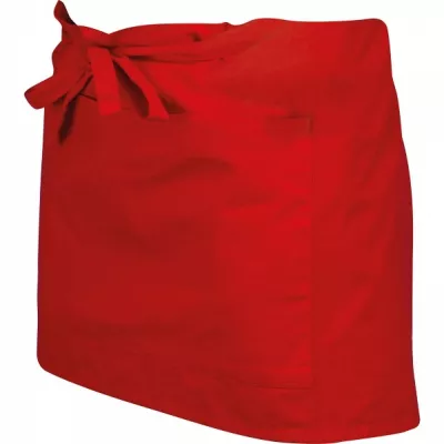 Fartuch kelnerski 180 g/m² RUPERT - czerwony (6138105)