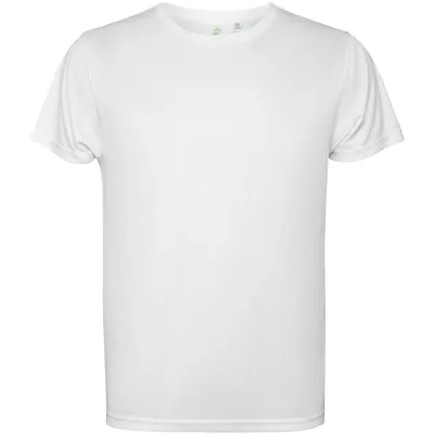Estoril short sleeve kids t-shirt - Biały (K0430-WHITE)