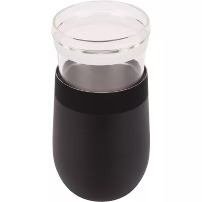 Kubek termiczny PALM BAY MoLu 350 ml - czarny (522403)