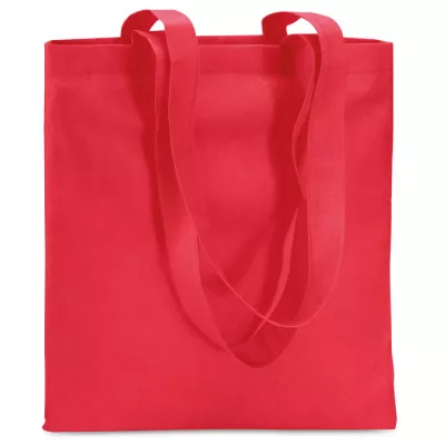 Torba na zakupy z włókniny 40x40 cm 80 g/m² TOTECOLOR - Czerwony (IT3787-05)