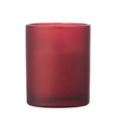 Świeca zapachowa wanilia w szkle 80 g KIVAS WOOD - Burgund (MO2708-02)