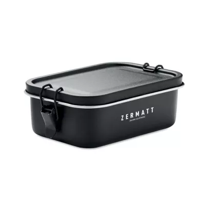 Lunchbox stalowy 750 ml CHAN LUNCHBOX COLOUR - Czarny (MO6638-03)