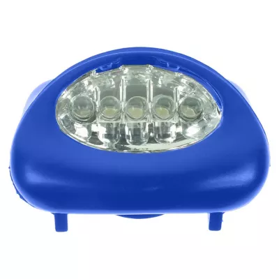 Latarka na głowę 5 LED - granatowy (V5528-04)