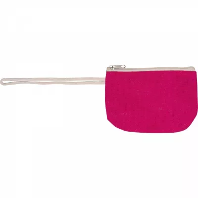 Torba z juty z portfelem MILDRED - różowy (6086511)