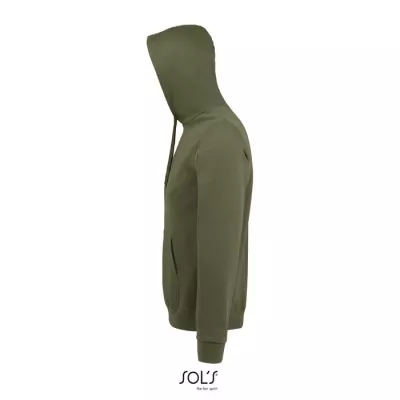 Bluza unisex z kapturem 280 g/m² Sol's SNAKE - Army (S47101-AR)