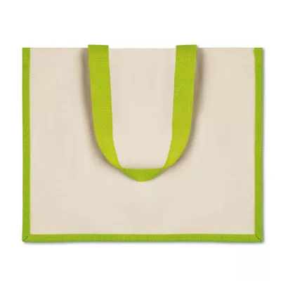 Torba jutowa laminowana CAMPO DE FIORI - Limonka (MO8967-48)