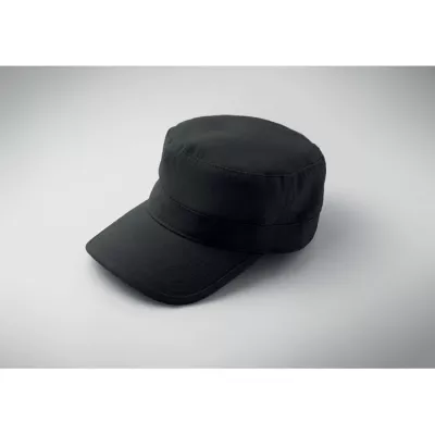 Czapka wojskowa bawełniana 260 g/m² FIELD - Czarny (MO2867-03)