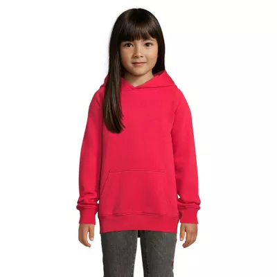 Bluza dziecięca z kapturem Sol's STELLAR KIDS - Czerwony (S03576-RD)