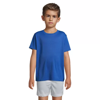 Koszulka sportowa dziecięca Sol's SPRINT KIDS - Niebieski (S04773-RB)
