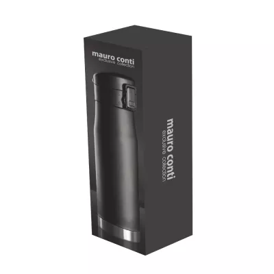 Kubek termiczny 600 ml Mauro Conti | Brian - czarny (V4829-03)