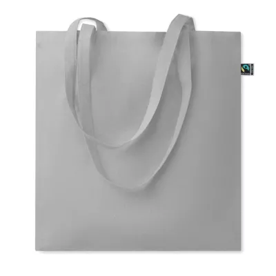 Torba bawełniana Fairtrade 180 g/m² OSOLE+ COLOUR - Szary (MO2589-07)