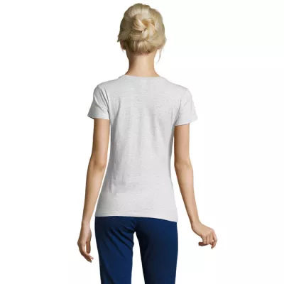Koszulka damska dopasowana 150 g/m² Sol's REGENT WOMEN - Popiól (S01825-AS)